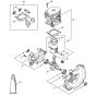 Crankcase Assembly for Stihl FS 561C