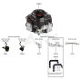 Replacement Engine / Accessories for Kawasaki FS600V Engine