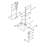 Stihl FS65 Fuel Tank Assembly