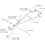 Front Pointer Assembly for Husqvarna FS6600 Floor Saw