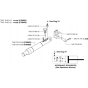 Hydraulic Lift Cylinder Assembly for Husqvarna FS6600 Floor Saw