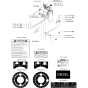 Frame & Cowling Assembly for Husqvarna FS6600 D Floor Saw