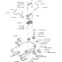 Upper Frame Assembly for Husqvarna FS6600 JD T3 Floor Saw