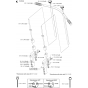 Handle Assembly for Husqvarna FS700 EX Floor Saw