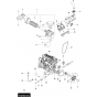 Engine Assembly for Husqvarna FS7000 Floor Saw