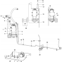 Water Pump Assembly for Husqvarna FS7000 Floor Saw