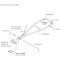 Front Pointer Assembly for Husqvarna FS8400 Floor Saw