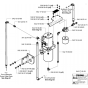 Lift Pump & Filter Assembly for Husqvarna FS8400 Floor Saw