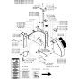 Blade Guard Assy - Slip-On Assembly for Husqvarna FS8400 Floor Saw