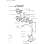 Dual Work Light Kit Assembly for Husqvarna FS8400 Floor Saw