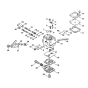 Stihl FS88 Carburetor Assembly