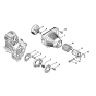 Stihl FS91 FS91r Clutch Fan