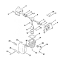 Stihl FS96 Crankcase Cylinder Assembly