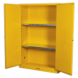 Flammables Storage Cabinet 1095 x 460 x 1655mm Sealey Part No. FSC10