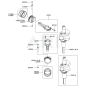 Piston / Crankshaft for Kawasaki FX541V Engine