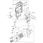 Air Filter / Muffler for Kawasaki FZ340D Engine