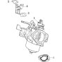 Carburetor Assembly for Loncin G120F A Shaft (118C, 3.5hp) Engine