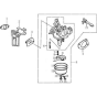 Carburetor Assembly for Loncin G120F R Shaft (118cc, 3.5hp) Engine