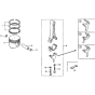 Piston Assembly for Honda G150 Engines