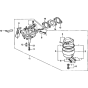 Carburetor 2 Assembly for Honda G150 Engines up to S/N BB28A F