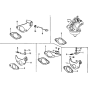 Choke Control Stay Assembly for Honda G150 Engines