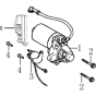 Starter Motor Assembly for Loncin G270FD (270cc, 8hp) Engine