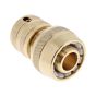 3/4" Brass Quick Release Female Hose Connector - Fits 3/4" Hose