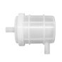 90 Degree Fuel Filter 8mm Pipe fits JCB Replaces 32/922300