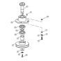 Blade Wheel Assembly  for Stihl/ Viking GB 370 S Petrol Shredder