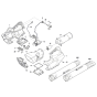 Cordless Blower Assembly for Bosch GBL 860