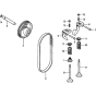 Camshaft Pulley Assembly for Honda GC190A (GCAAA) Engine