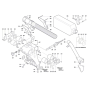 Slide Mitre Saw Assembly for Bosch GCM 8 SDE - Diagram 6