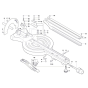 Slide Mitre Saw Assembly for Bosch GCM 8 SJL - Diagram 3