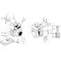 Labels Assembly for Honda GD411 (GPAC) Engines