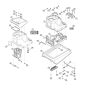 Chute, Housing Assembly for Stihl/ Viking GE 140.0 L Electric Shredders