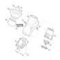 Funnel Assembly for Stihl/ Viking GE 150.1 Electric Shredders