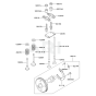 Valve / Camshaft for Kawasaki GE2200A Generator