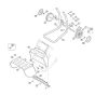 Wheel Carrier Assembly for Stihl/ Viking GE 250.1 Electric Shredders