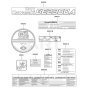 Label for Kawasaki GE2900A Generator