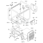 Frame for Kawasaki GE2900A Generator