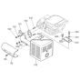 Muffler Assembly for Kubota GH400