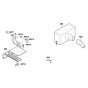 Planer Assembly for Bosch GHO 26-82 D Diagram 2