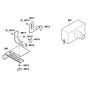 Planer Assembly for Bosch GHO 40-82 C Diagram 2