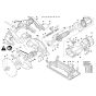 Circular hand saw Assembly for Bosch GKS 190