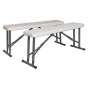 Portable Folding Table & Bench Set Sealey Part No. GL87