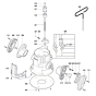 Router Assembly-2 for Bosch GOF 1600 CE