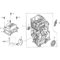 Cylinder Barrel Assembly for Honda GS190A (GCACA) Engines