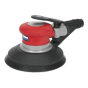 Air Palm Random Orbital Sander Dia.150mm Dust-Free Self-Contained Sealey Part No. GSA06