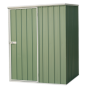 Galvanized Steel Shed Green 1.5 x 1.5 x 1.9mtr Sealey Part No. GSS1515G