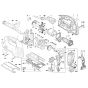 Orbital Jigsaw Assembly for Bosch GST 160 BCE